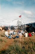 Acampamento "Cruz Alta"do MST (Rio Grande do Sul, jul. 1992) [fotografia] / Fotógrafo(a) : Arquivo MST. -- Ref.: BR-SPMST_MST-SN-CIN_AMP_000089-000709-ACP.