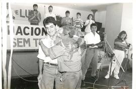 Encontro Nacional, 7o (Salvador-BA, dez. 1992) [fotografia] / Fotógrafo(a) : Douglas Mansur. -- Ref.: BR-SPMST_MST-SN-CIN_AMP_000994-007806-ENC.