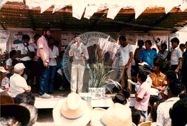 Inauguração da Sede do STR (Pará, 1985) [fotografia] / Fotógrafo(a) : Arquivo MST. -- Ref.: BR-SPMST_MST-SN-CIN_AMP_000736-004843-CSS.