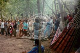 Acampamento "Feijão Croata" do MST (Quixadá-CE, abr. 1992) [fotografia] / Fotógrafo(a) : Arquivo MST. -- Ref.: BR-SPMST_MST-SN-CIN_AMP_000063-000576-ACP.