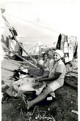 Acampamento "Fazenda Ipanema-Itepé" do MST (Iperó-SP, 1993) [fotografia] / Fotógrafo(a) : Diversos. -- Ref.: BR-SPMST_MST-SN-CIN_AMP_000043-000169-ACP.